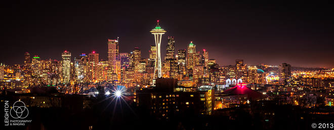 Downtown Seattle at Night